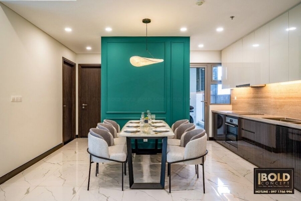 Cho thuê căn hộ 2 phòng ngủ Linden Residences Empire City | 93.2m2 | Đầy đủ nội thất
